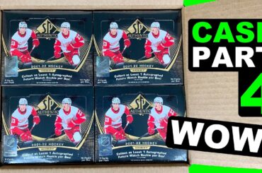 IT FINALLY HAPPENED!! - 2021-22 SP Authentic Hobby Hockey 16 Box Case Part 4