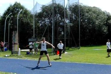 Caleb Jones javelin throw 73.25 meters.AVI