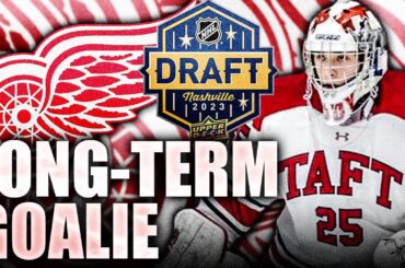 STEVE YZERMAN TAKES ANOTHER GOALIE: LONG-TERM PROJECT RUDY GUIMOND TO DETROIT RED WINGS (2023 Draft)