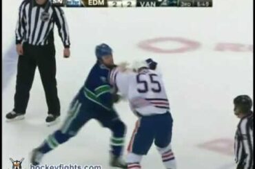 Ben Eager vs Zack Kassian Jan 20, 2013