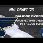 St. Louis Blues draft Dalibor Dvorsky with 10th pick in 2023 NHL Draft | Instant Reaction & Analysis