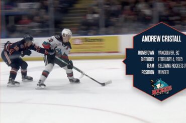 Andrew Cristall - Washington Capitals - 40th Overall