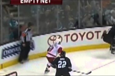 Marc-Edouard Vlasic cheap shot on Henrik Zetterberg March 28 2013 Part 2