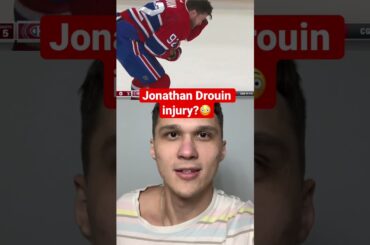 Jonathan Drouin injury in NHL 2021? Heart breaking moments in NHL! #shorts #hockey