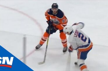 Connor McDavid Given Penalty For Dirty Hit On Islanders’ Nick Leddy