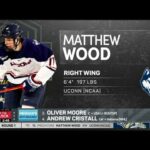 2023 NHL Draft - Nashville Predators 15th Overall Pick - UConn RW Matthew Wood