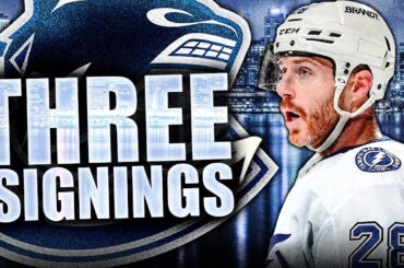 CANUCKS MAKE THREE GOOD SIGNINGS: IAN COLE, TEDDY BLUEGER, TRISTEN NIELSEN (Vancouver NHL News 2023)