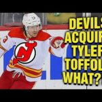 NJ Devils ACQUIRE TYLER TOFFOLI from the Calgary Flames! Trade BLACKWOOD to SJ Sharks!