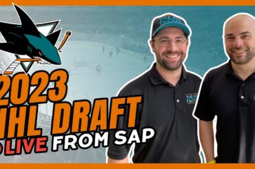 San Jose Sharks 2023 NHL Draft, Live from SAP Center (Ep 181)