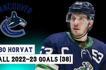 Bo Horvat (#53) All 38 Goals of the 2022-23 NHL Season