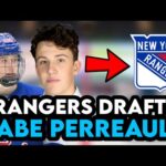 Rangers Draft STAR Winger Gabe Perreault With The 23rd Overall Pick! | 2023 NHL DRAFT!