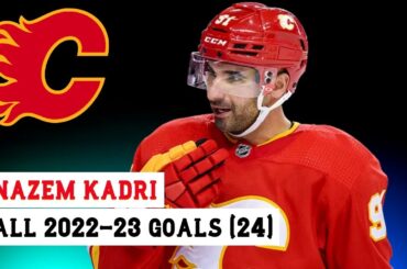 Nazem Kadri (#91) All 24 Goals of the 2022-23 NHL Season