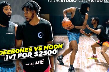 Moon vs Deebones 1v1 For $2500!! This Was a BATTLE Between Two DAWGS