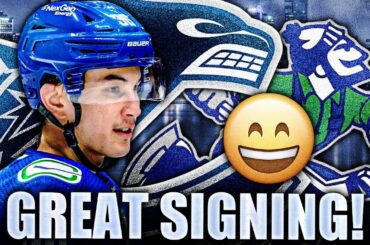 LET'S GO! CANUCKS MAKE ANOTHER GREAT SIGNING: AKITO HIROSE (Vancouver Top Prospects News Today 2023)