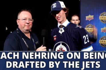 Zach Nehring on being drafted 3rd round 82nd overall by the Winnipeg Jets