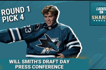 San Jose Sharks' Will Smith Draft Day Introductory Press Conference