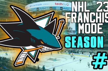 NHL 23: SAN JOSE SHARKS FRANCHISE MODE - SEASON 2