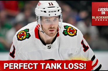 Chicago Blackhawks Perfect Tank Loss To Detroit, Planning Ahead w/ Taylor Raddysh & Philipp Kurashev