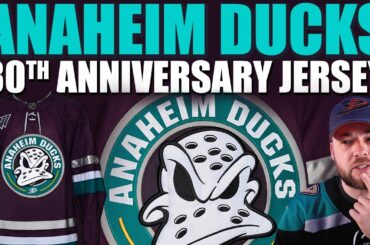 Anaheim Ducks Adidas 30th Anniversary Jersey