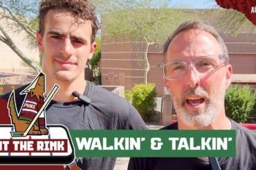 Walkin' and Talkin': Sam Lipkin on Coyotes Development Camp, leadership + Quinnipiac's championship