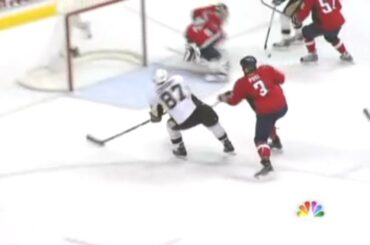 Semyon Varlamov save Sidney Crosby - 2009 ECSF Game 1