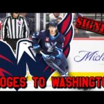 Washington Capitals Sign Alex Limoges to 1x775K Contract!! Jets Fan Reaction!!