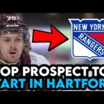 Rangers TOP PROSPECT Brennan Othmann Expected To Start Season In Hartford!