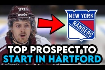 Rangers TOP PROSPECT Brennan Othmann Expected To Start Season In Hartford!