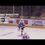 Connor Bedard vs Prince Albert March 12, 2021 / WHL Debut (2+0) (First Goal)