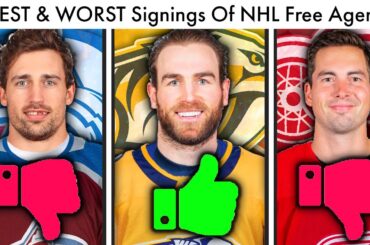 5 BEST & WORST Signings Of 2023 NHL Free Agency! (2023 NHL Trade Rumors Today/Red Wings Rankings)