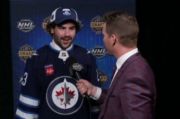 Colby Barlow (Winnipeg Jets) NHL Network Interview - 2023 #NHLDraft