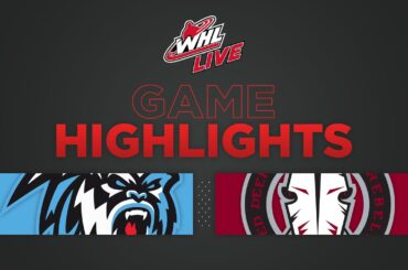 WHL Highlights: ICE (5) at Rebels (1) - January 28, 2023