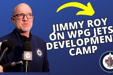 Jimmy Roy on Day 1 of Winnipeg Jets Development Camp