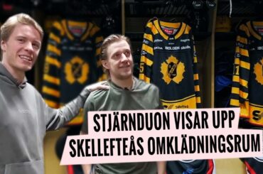 Visar upp Skellefteå AIK:s omklädningsrum: ”Han är MVP!”