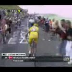 Tour de Francia 2007 -Los cuatro ataques de Alberto Contador etapa 15. Contador ataca una y otra vez a Rasmussen en el Col de Peyresourde.
