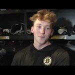 Mason Lohrei on Opportunity to Play in NHL: "That’s My Goal." | Bruins Dev Camp