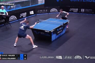 Samuel Walker vs Tomas Polansky | MS Qual | WTT Star Contender Ljubljana 2023