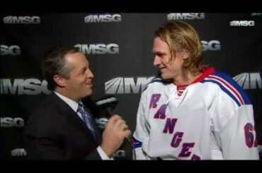 Carl Hagelin: Twitter Response 1/6/12