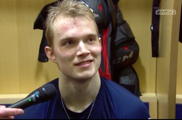 Ryan Lindgren on 1st NHL Game: I Will Always Remember It For Sure | New York Rangers Post game