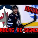 Winnipeg Jets Re-Sign Dylan Samberg to 2x1.4M Contract!! Jets Fan Reaction!!