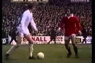 Leeds United Destroy Manchester United 1972