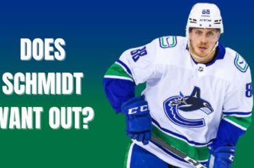 Canucks talk: does Nate Schmidt want a trade?