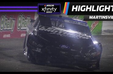 Heavy damage after Graf Jr., Ellis collide at Martinsville