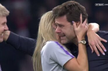 Pochettino in tears! Incredible scenes as Spurs reach Champions League final!