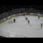 Milwaukee Admirals' Yaroslav Askarov makes a great save vs. Laval Rocket's Peter Abbandonato 3/24/23