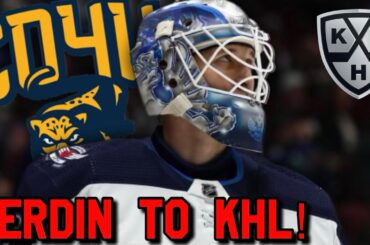 Mikhail Berdin To The KHL!! Jets Fan Reaction!!