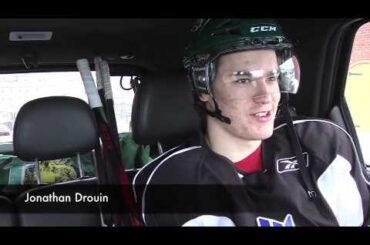 MacKinnon drives Drouin to practice #1 - April 14 2013