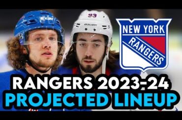 What Could The New York Rangers Lineup Look Like In 2023-24!