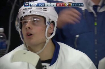 Auston Matthews Scores 4 Goals In First NHL Game vs Sens 12/10/2016