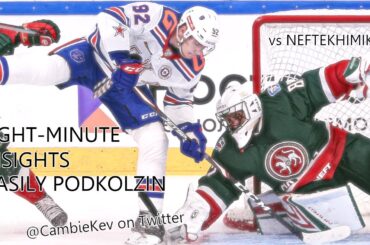 Eight-Minute Insights: Vasily Podkolzin (2020-21 KHL) - A CambieKev Scouting Video - vs Neftekhimik
